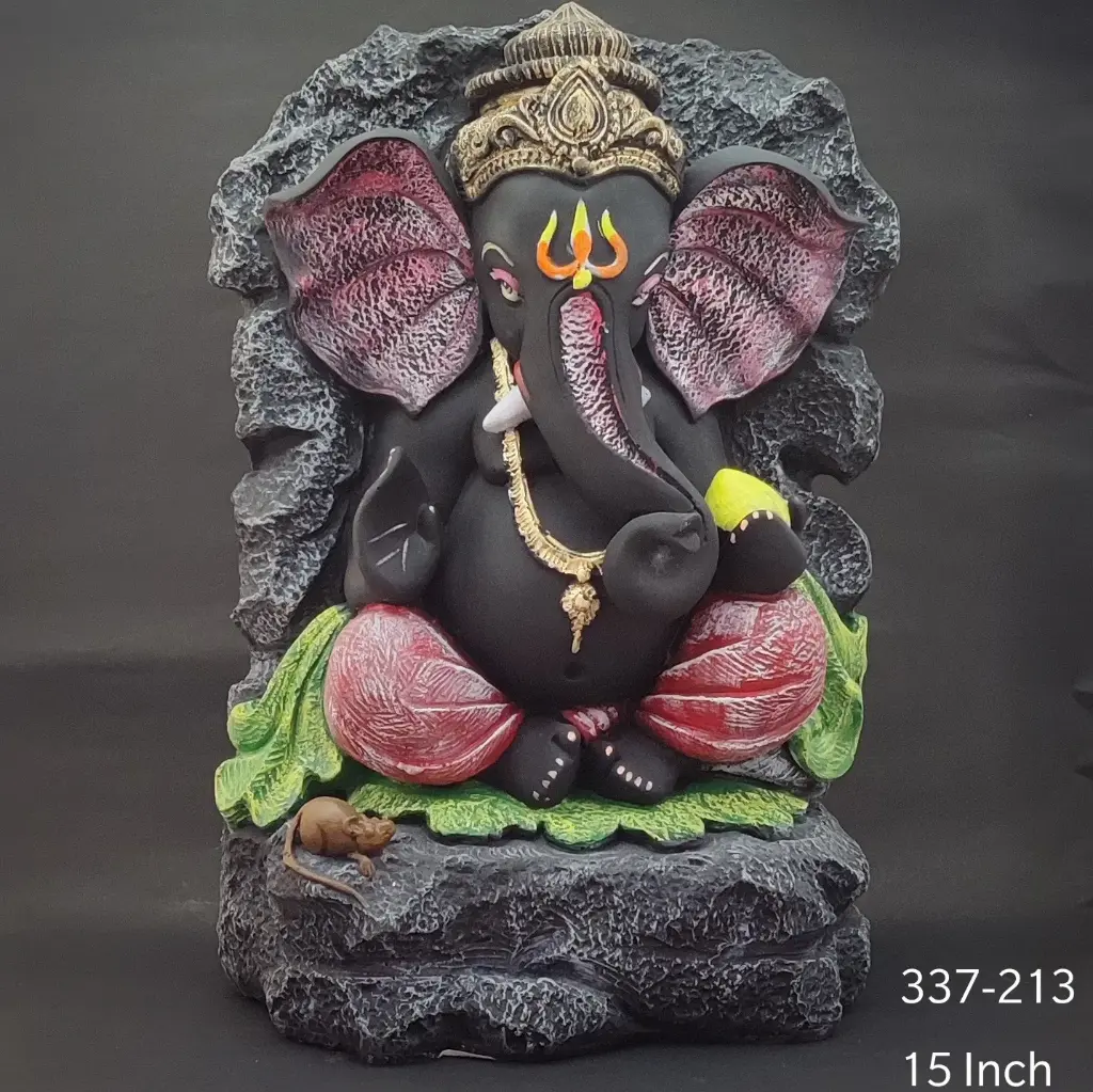 black marble Ganesh ji